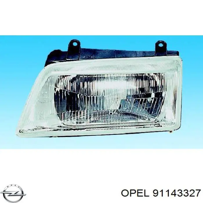 91143327 Opel Фара передняя правая