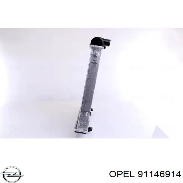 91146914 Opel Радиатор основной