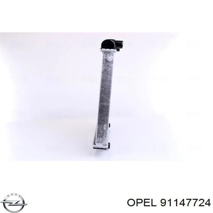 91147724 Opel Радиатор основной