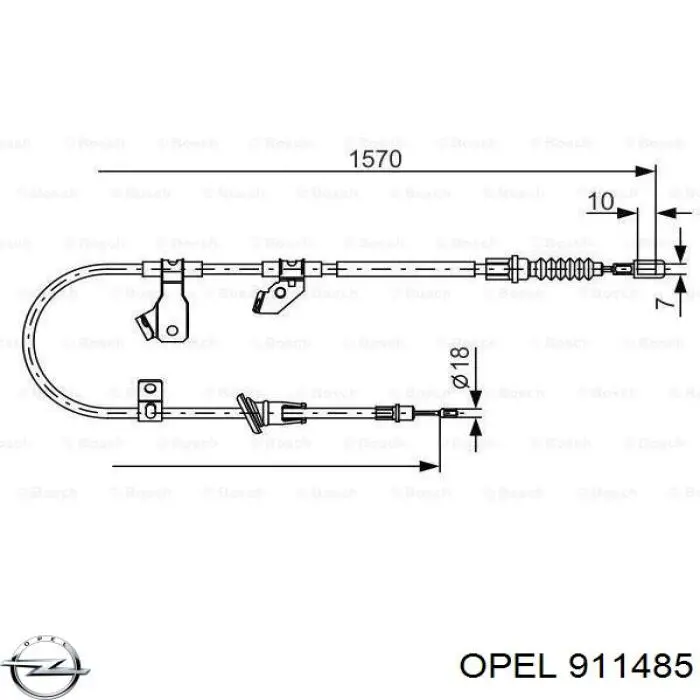  Opel 911485 цена, от 7.55 USD