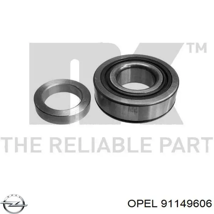 Подшипники задней ступицы Opel 91149606 цена, от 51.14 USD