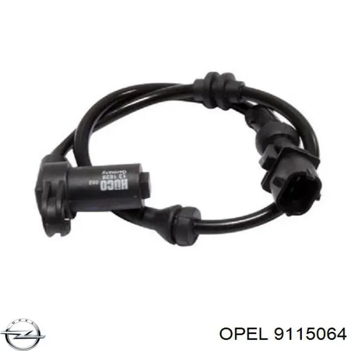 Купить 9115064 Opel Датчик АБС (ABS) передний