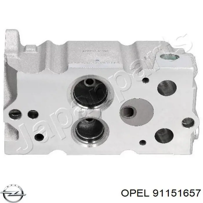 Головка блока цилиндров 91151657 Opel