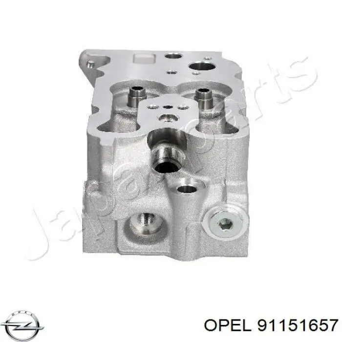 91151657 Opel Головка блока цилиндров