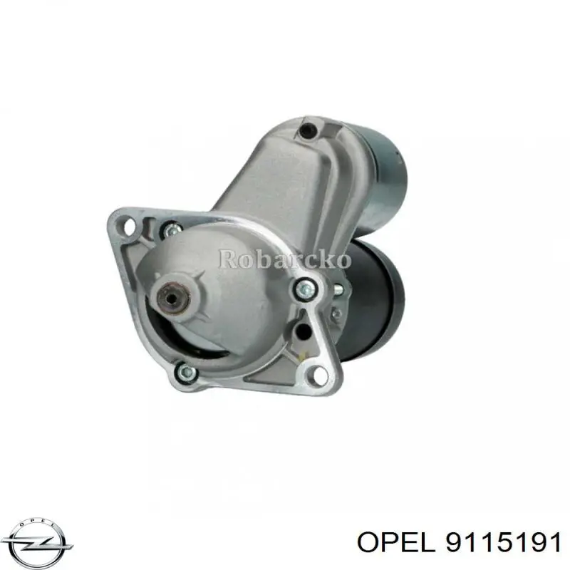 Стартер Opel 9115191 цена, от 39.46 USD