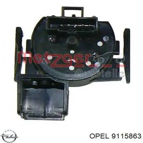 9115863 Opel контактная группа замка зажигания