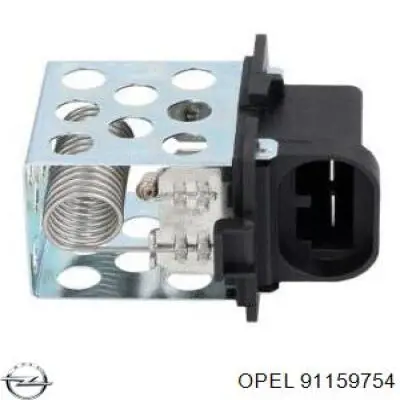 Регулятор оборотов вентилятора 91159754 Opel