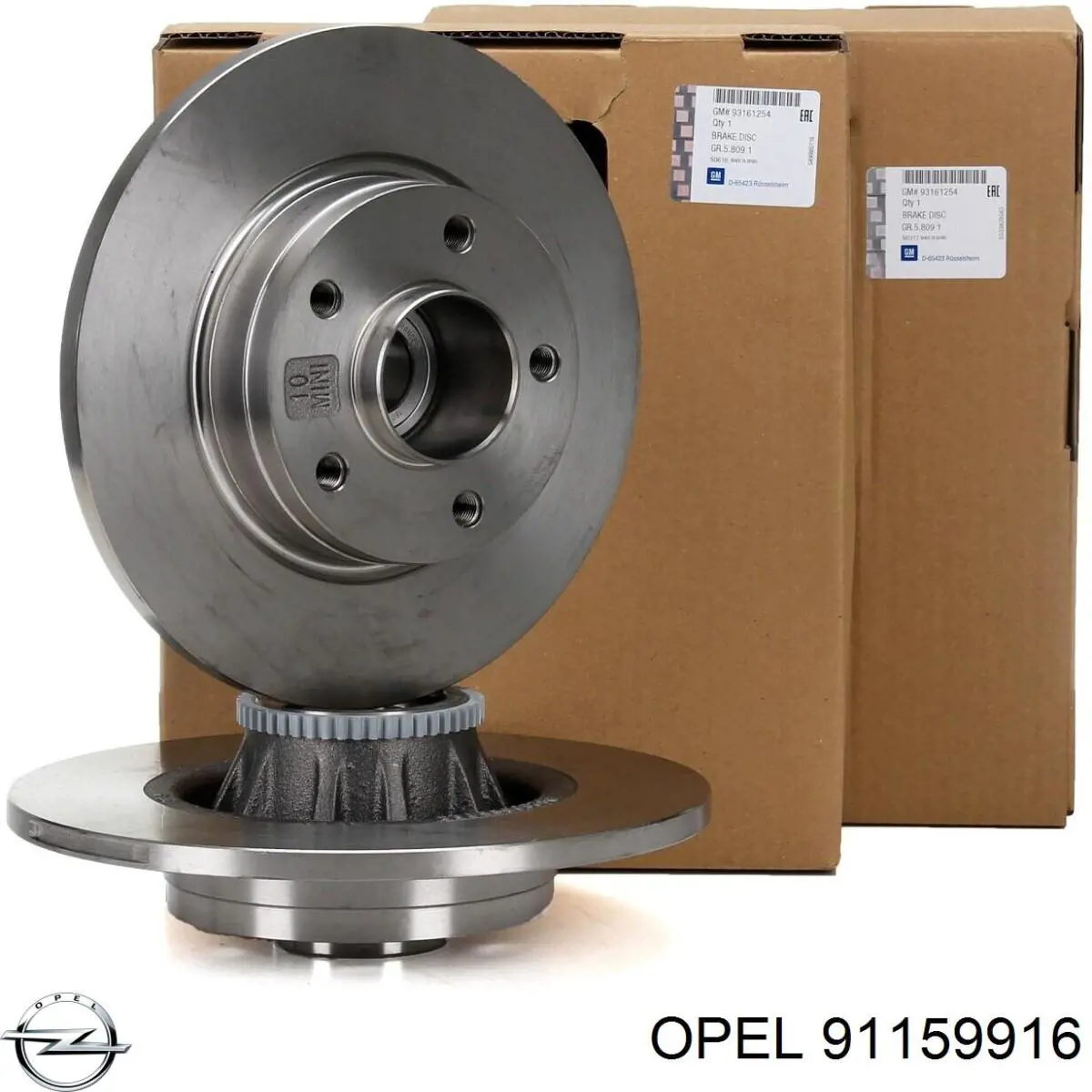 Задний тормозной диск Opel 91159916 цена, от 54.23 USD