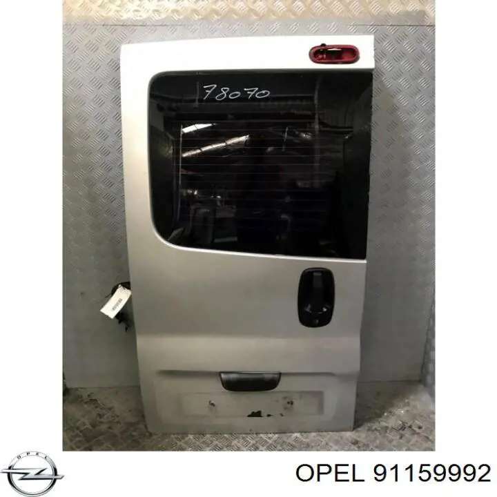 Дверь фургона задняя распашная левая Opel 4408382 цена, от 100.06 USD