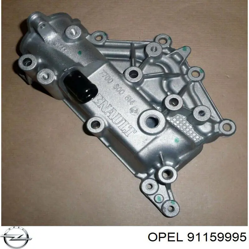 Корпус термостата 91159995 Opel