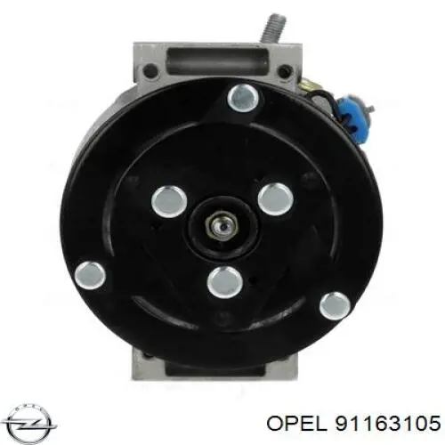 91163105 Opel compressor de aparelho de ar condicionado