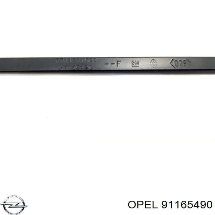 91165490 Opel braço de limpa-pára-brisas do pára-brisas