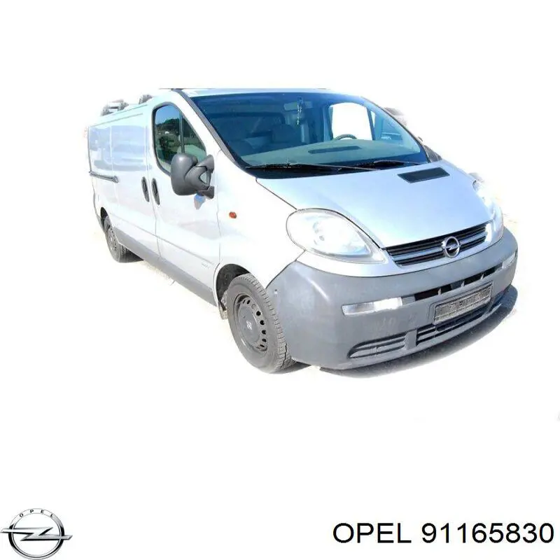 Передний бампер 91165830 Opel