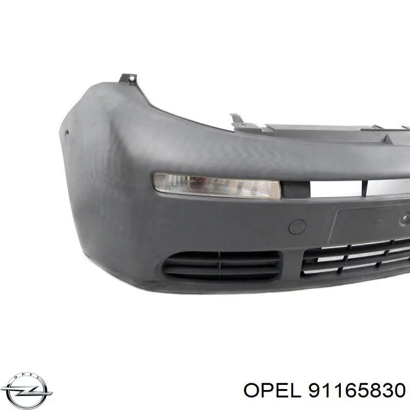 91165830 Opel Бампер передний в сборе