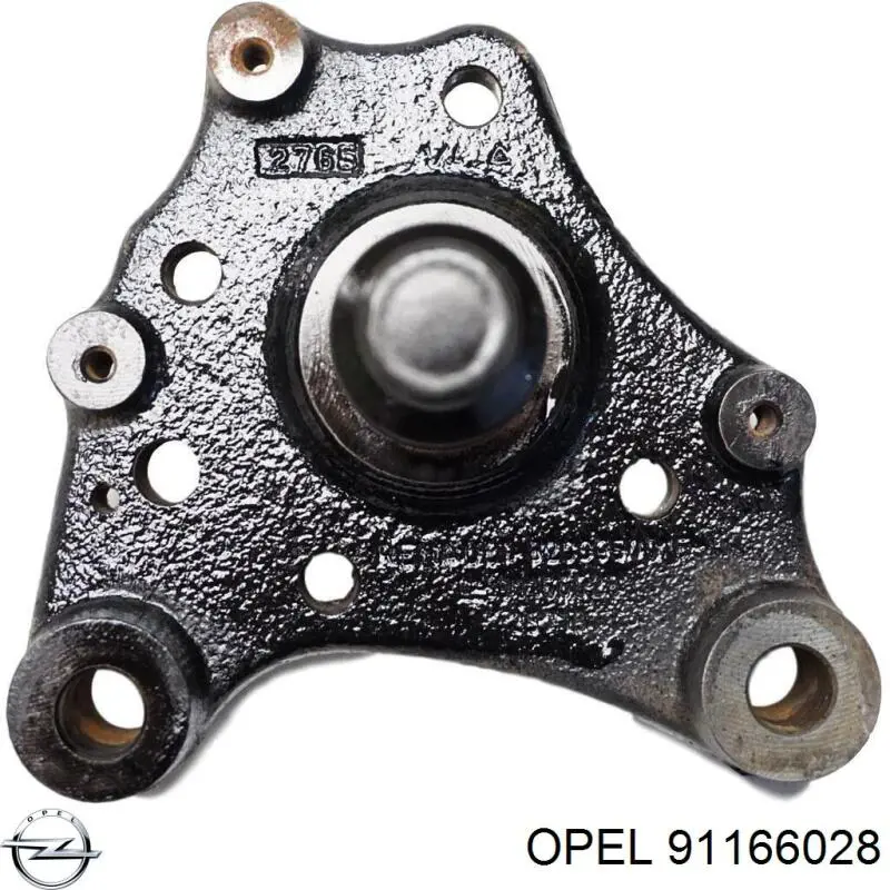 91166028 Opel pino moente (extremidade do eixo traseiro direito)