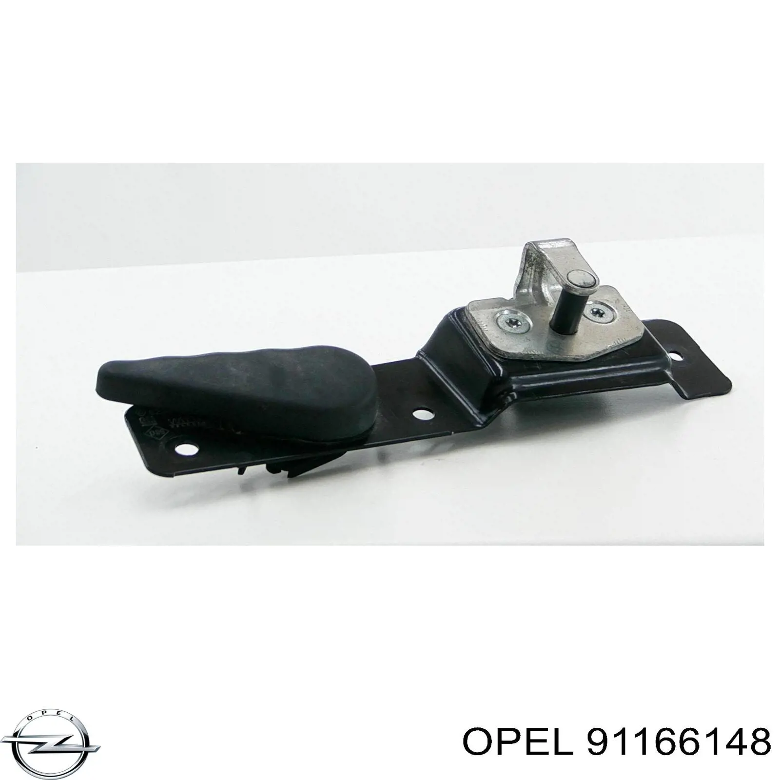 4400477 Opel pára-choque traseiro, parte esquerda