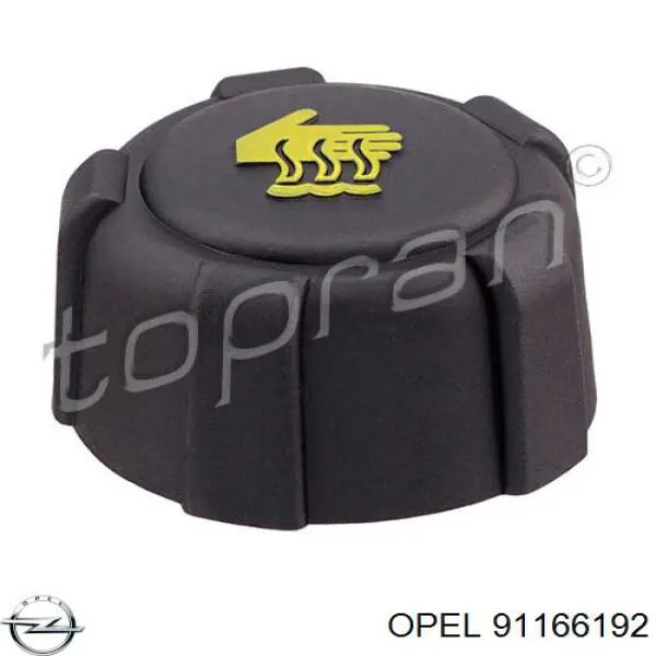 Крышка (пробка) расширительного бачка Opel 91166192