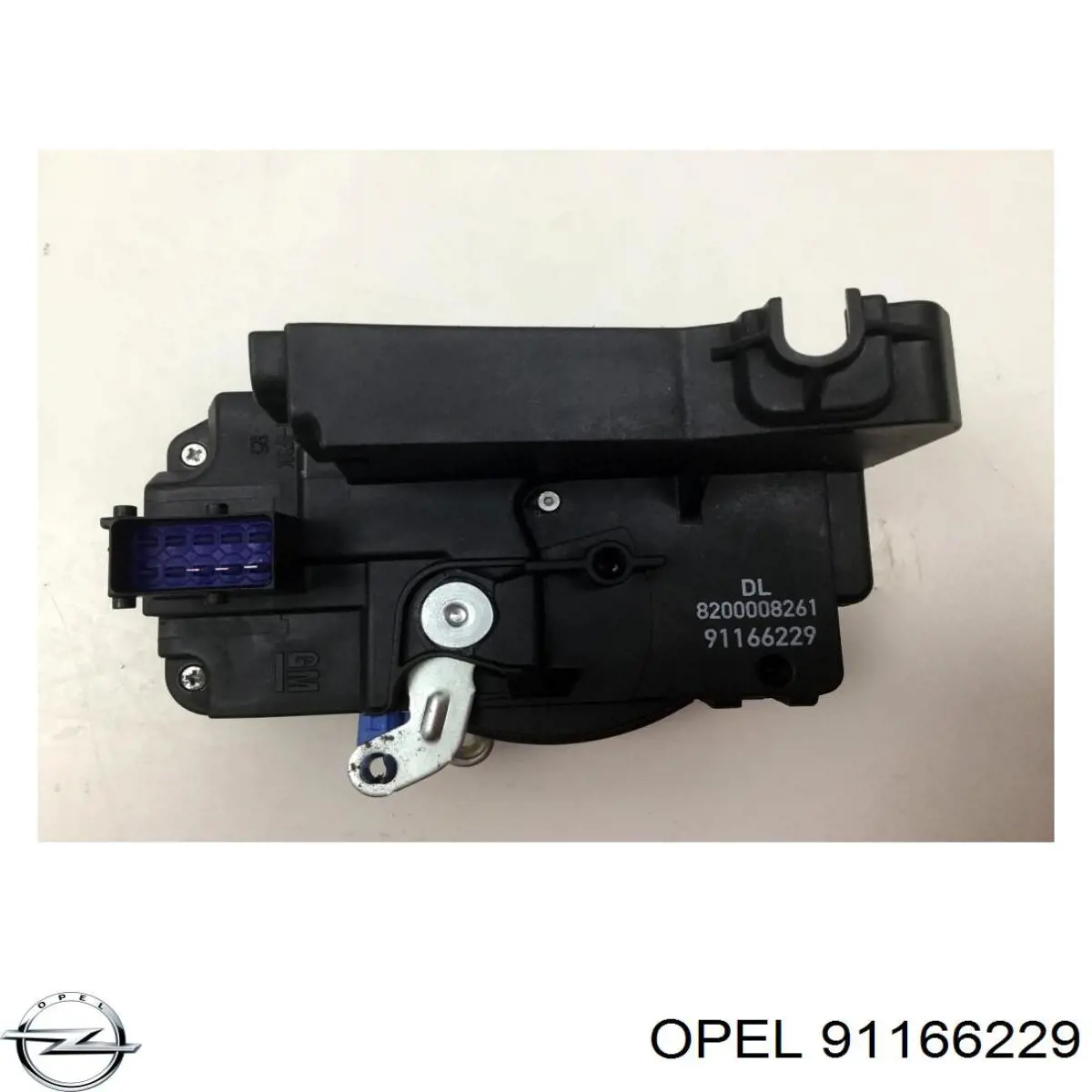 Fecho da porta dianteira direita para Opel Vivaro (F7)