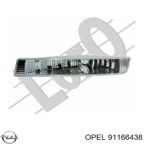 91166438 Opel pisca-pisca esquerdo