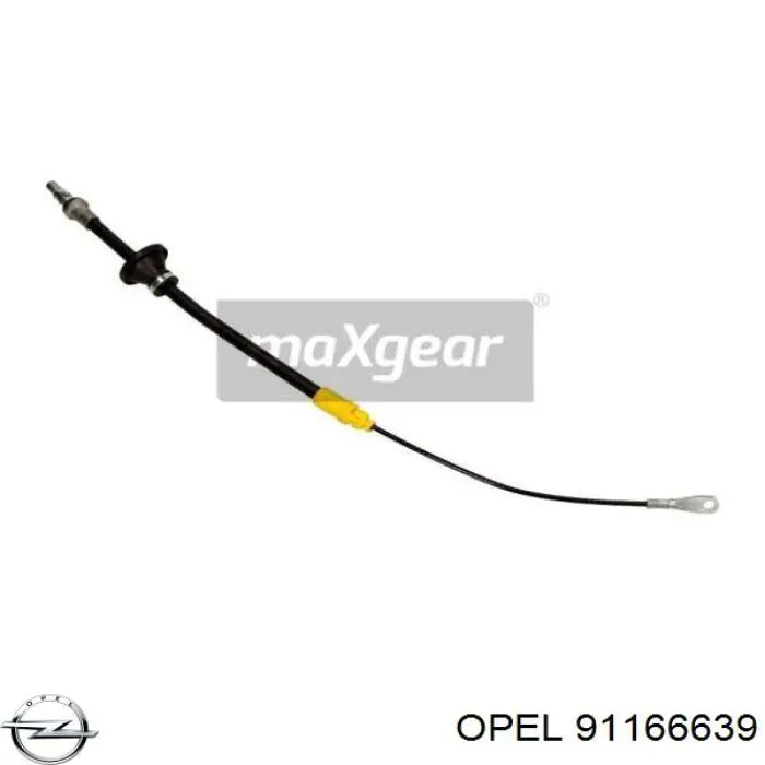 Купить 91166639 Opel Передний трос ручника
