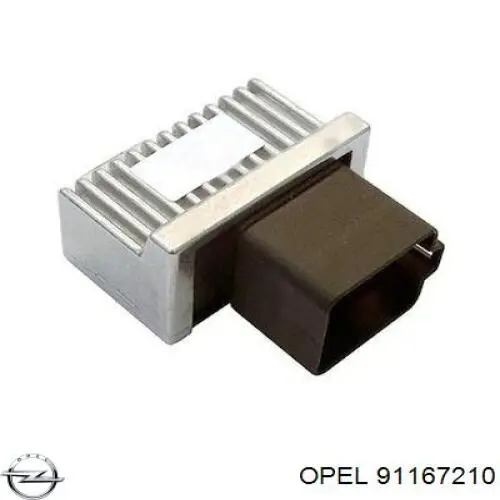 Relê das velas de incandescência 91167210 Opel