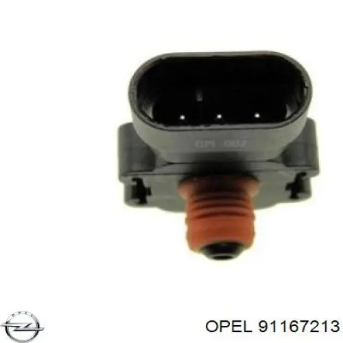 91167213 Opel датчик давления во впускном коллекторе, map