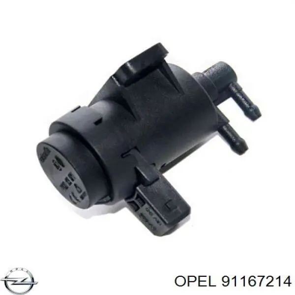 91167214 Opel клапан преобразователь давления наддува (соленоид)
