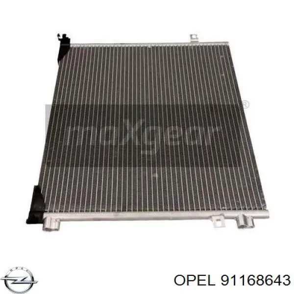 91168643 Opel радиатор кондиционера