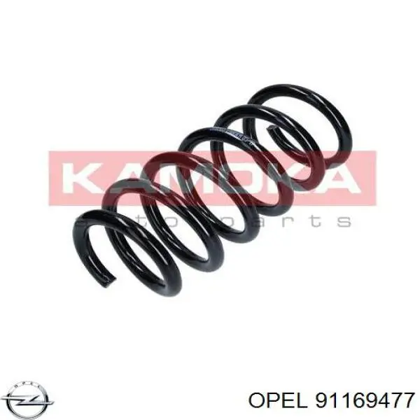Пружина амортизатора передняя Opel 91169477 цена, от 49.93 USD