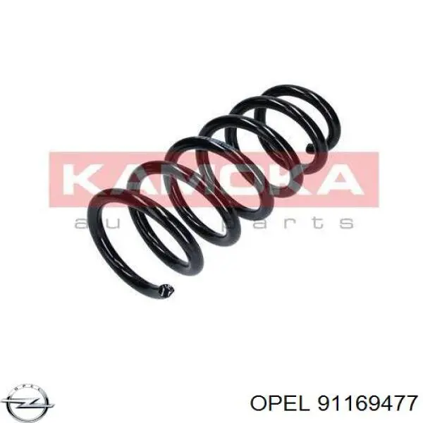 Купить 91169477 Opel Винтовая пружина подвеска