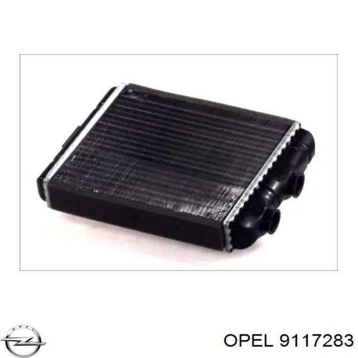 Радиатор печки (отопителя) Opel 9117283