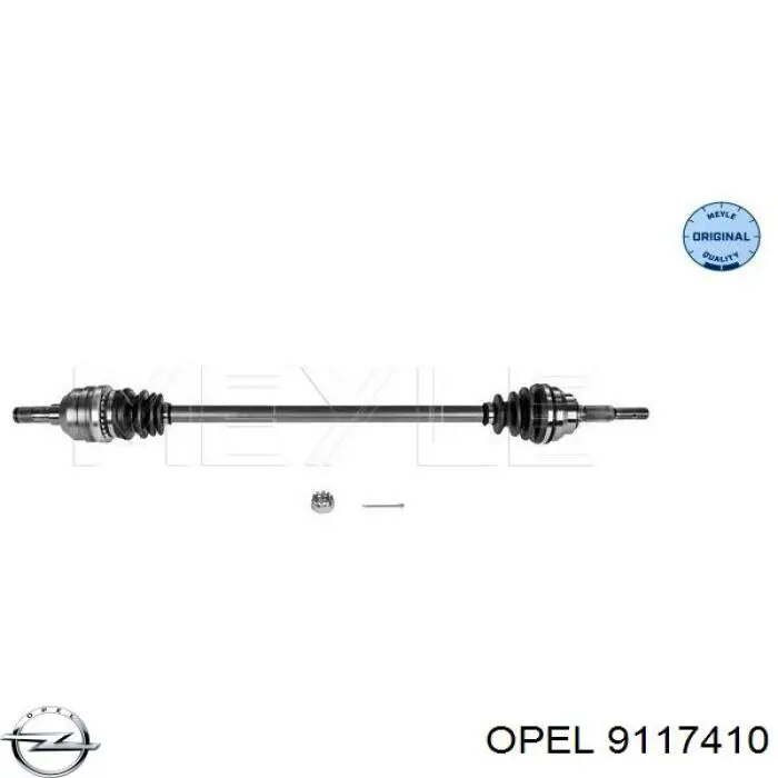 Купить 9117410 Opel Вал приводной правый