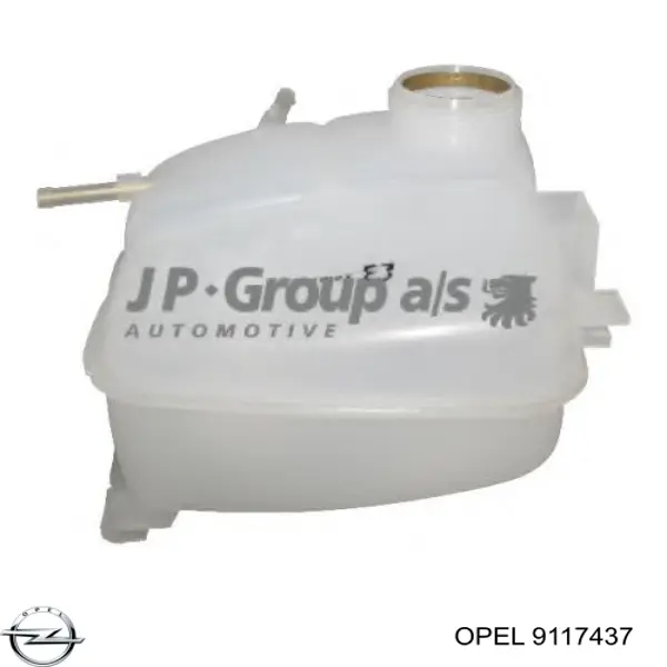 9117437 Opel Расширительный бачок охлаждения