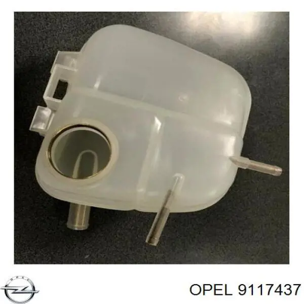 Бачок системы охлаждения двигателя расширительный Opel 9117437 цена, от 12.67 USD