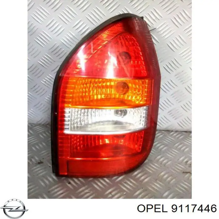 Фонарь задний правый Opel 9117446 цена, от 42.50 USD
