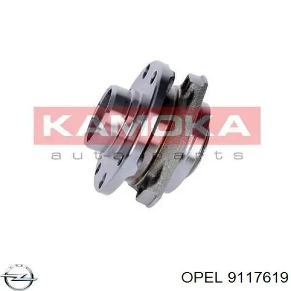 Передняя ступица 9117619 Opel