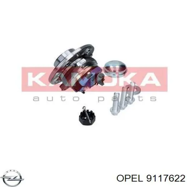 Купить 9117622 Opel Ступица переднего колеса