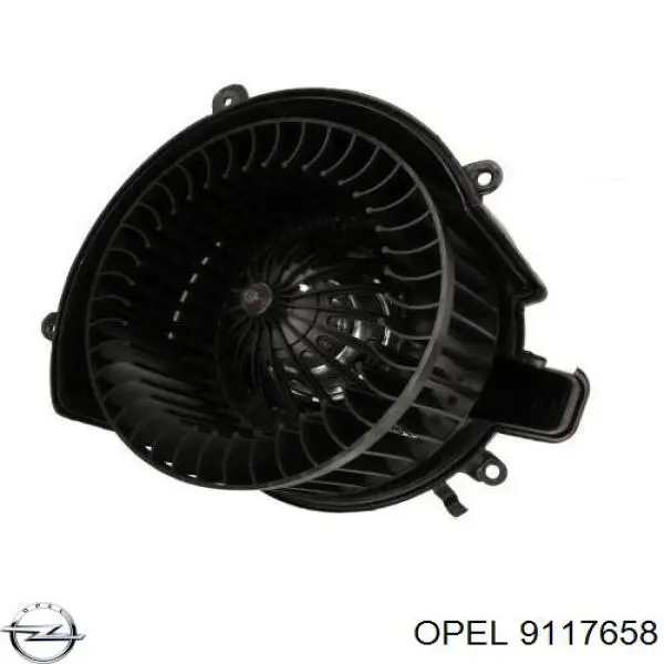 9117658 Opel motor de ventilador de forno (de aquecedor de salão)