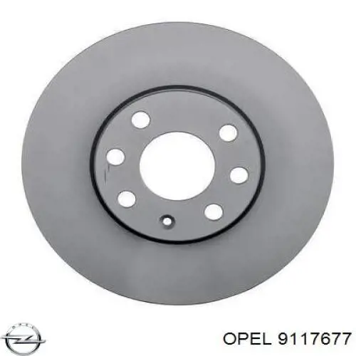 Тормоз дисковый передний Opel 9117677 цена, от 20.16 USD