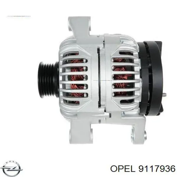 9117936 Opel генератор