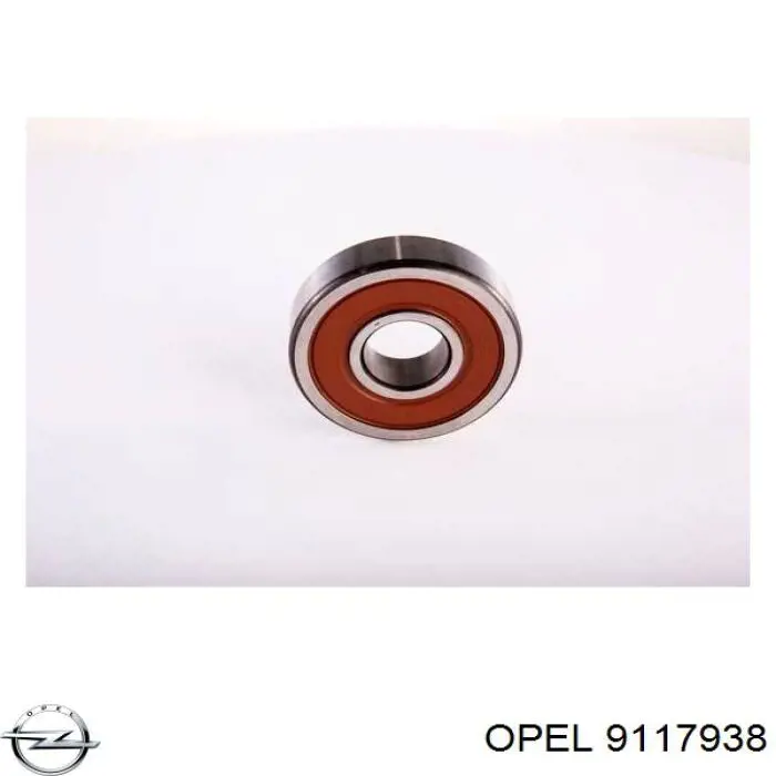 9117938 Opel rolamento do gerador