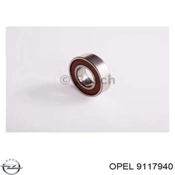 Подшипник привода генератора Opel 9117940 цена, от 3.04 USD