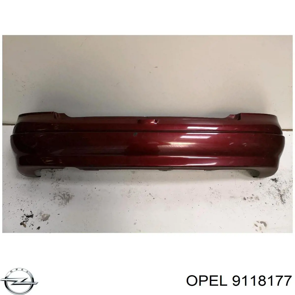 9118177 Opel pára-choque traseiro