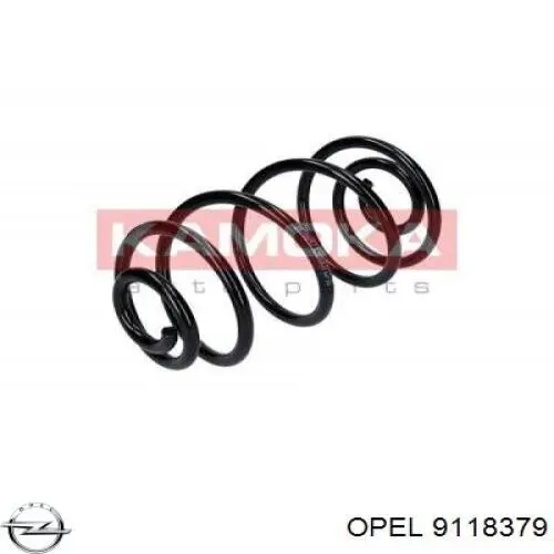 Задняя пружина 9118379 Opel