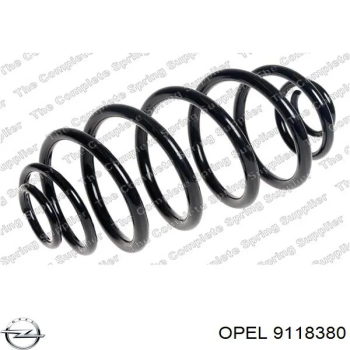 9118380 Opel пружина задняя