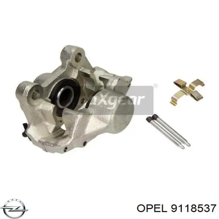 Купить 9118537 Opel Суппорт задний правый