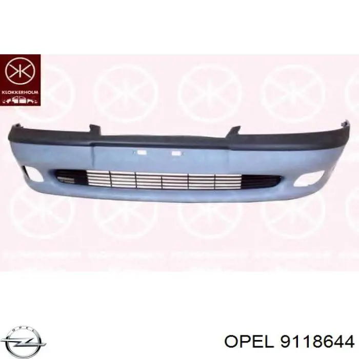 9118644 Opel бампер задний