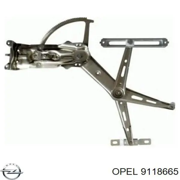 Стеклоподъемник передней правой двери Opel 9118665 цена, от 15.48 USD