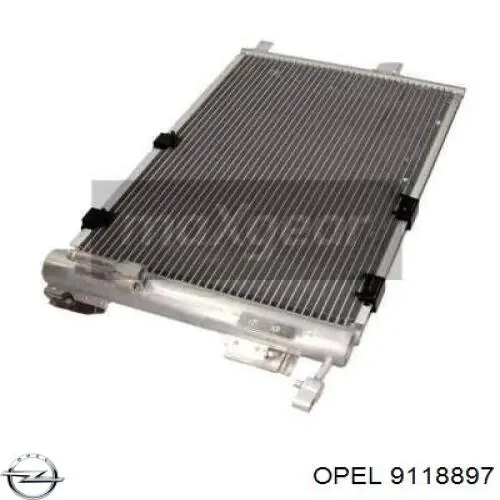 Конденсатор кондиционера Opel 9118897 цена, от 77.81 USD