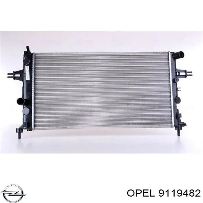 9119482 Opel радиатор
